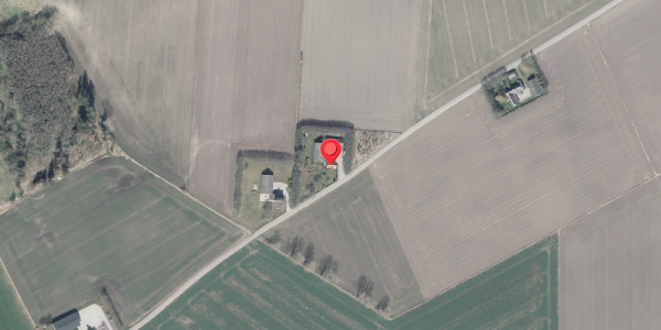 Oversvømmelsesrisiko fra vandløb på Fladstrupvej 2, 8570 Trustrup