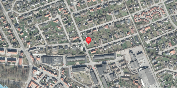 Oversvømmelsesrisiko fra vandløb på Irisvej 1, 8500 Grenaa