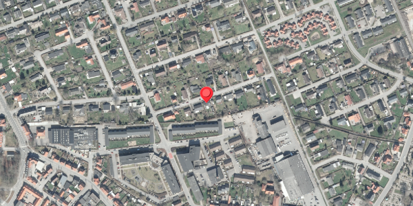 Oversvømmelsesrisiko fra vandløb på Irisvej 8, 8500 Grenaa