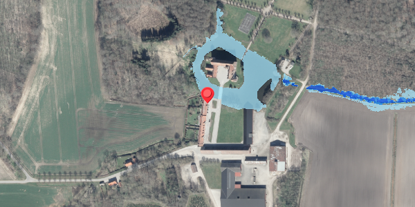 Oversvømmelsesrisiko fra vandløb på Katholm 2, 8500 Grenaa