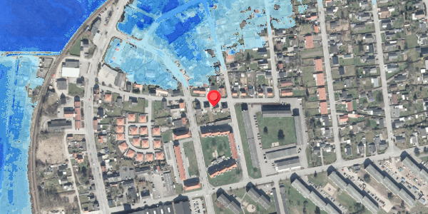 Oversvømmelsesrisiko fra vandløb på Klostervej 14, . , 8500 Grenaa