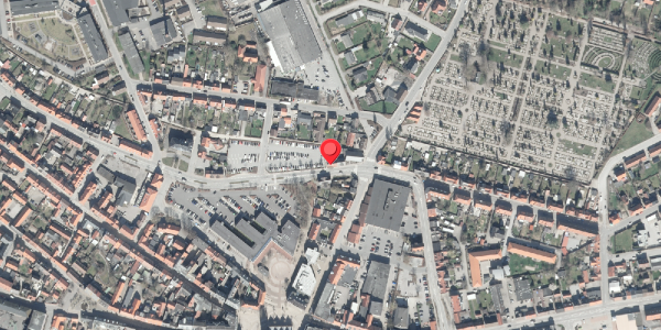 Oversvømmelsesrisiko fra vandløb på Markedsgade 4, 8500 Grenaa