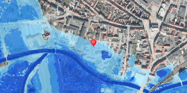 Oversvømmelsesrisiko fra vandløb på Posthaven 34, 8500 Grenaa