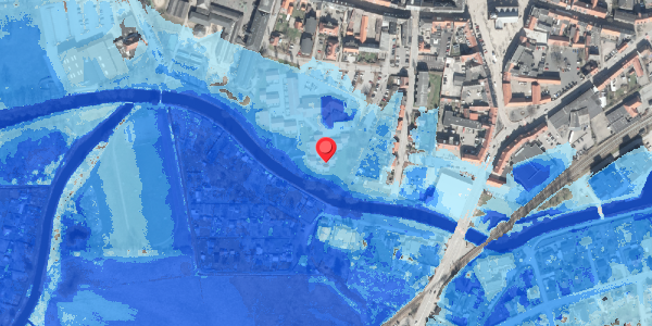 Oversvømmelsesrisiko fra vandløb på Posthaven 62, 8500 Grenaa