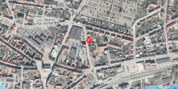 Oversvømmelsesrisiko fra vandløb på Rosengade 12, . , 8500 Grenaa