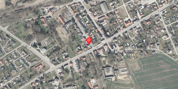 Oversvømmelsesrisiko fra vandløb på Skolegade 1, 8570 Trustrup