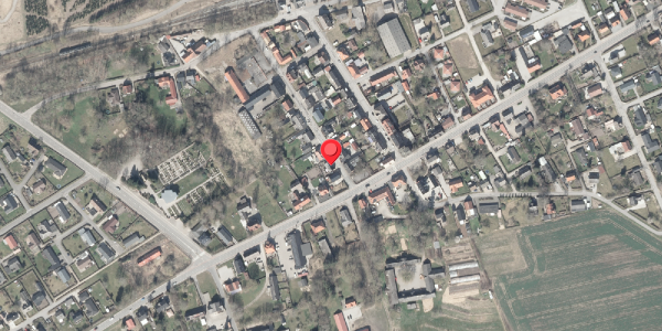 Oversvømmelsesrisiko fra vandløb på Skolegade 3, 8570 Trustrup