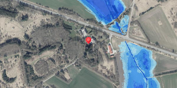 Oversvømmelsesrisiko fra vandløb på Slemmingvej 2, . , 8500 Grenaa