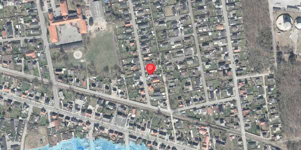 Oversvømmelsesrisiko fra vandløb på Solbakkevej 10, . , 8500 Grenaa