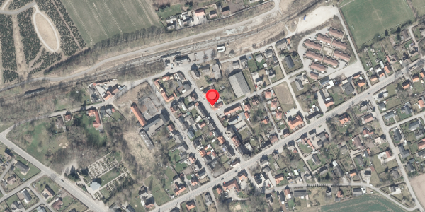 Oversvømmelsesrisiko fra vandløb på Stationsgade 14, 8570 Trustrup