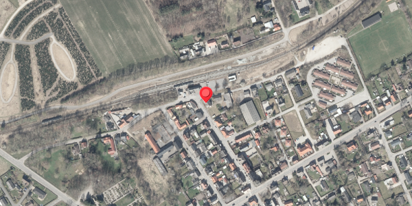 Oversvømmelsesrisiko fra vandløb på Stationsgade 20, 8570 Trustrup