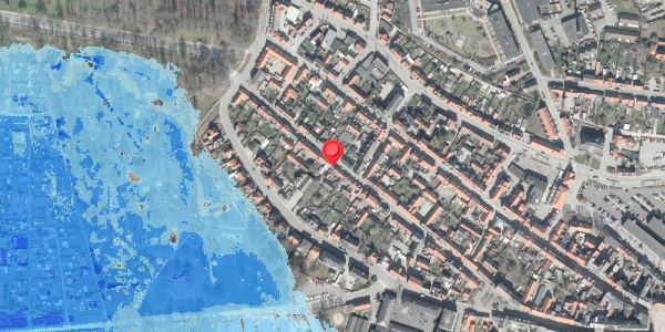 Oversvømmelsesrisiko fra vandløb på Storegade 59, 8500 Grenaa