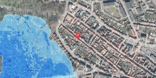 Oversvømmelsesrisiko fra vandløb på Storegade 63, 8500 Grenaa