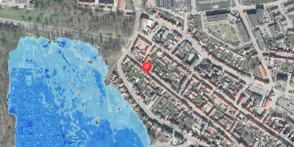 Oversvømmelsesrisiko fra vandløb på Storegade 69, 8500 Grenaa