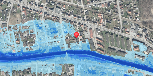 Oversvømmelsesrisiko fra vandløb på Åvej 4, 8500 Grenaa
