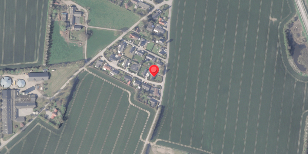 Oversvømmelsesrisiko fra vandløb på Amdrupvej 16, . , 8370 Hadsten
