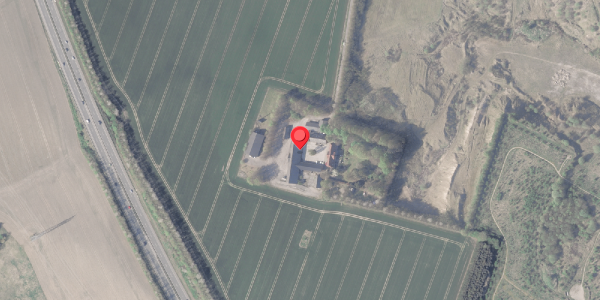 Oversvømmelsesrisiko fra vandløb på Amdrupvej 22, 8370 Hadsten