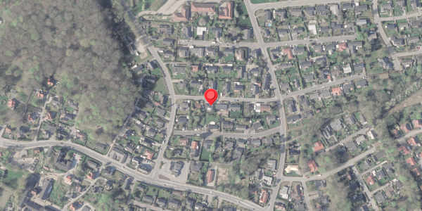 Oversvømmelsesrisiko fra vandløb på Birkevej 4, 8370 Hadsten