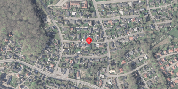 Oversvømmelsesrisiko fra vandløb på Birkevej 8, 8370 Hadsten