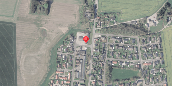 Oversvømmelsesrisiko fra vandløb på Dalsbrovej 2, 8370 Hadsten