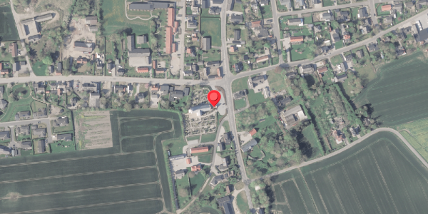 Oversvømmelsesrisiko fra vandløb på Egåvej 2, 8370 Hadsten