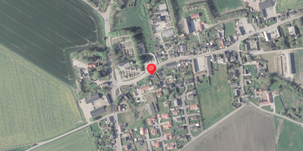 Oversvømmelsesrisiko fra vandløb på Erslevvej 10, . , 8370 Hadsten