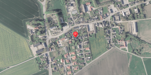 Oversvømmelsesrisiko fra vandløb på Erslevvej 16, . , 8370 Hadsten