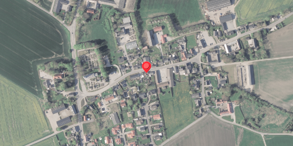 Oversvømmelsesrisiko fra vandløb på Erslevvej 20, . , 8370 Hadsten