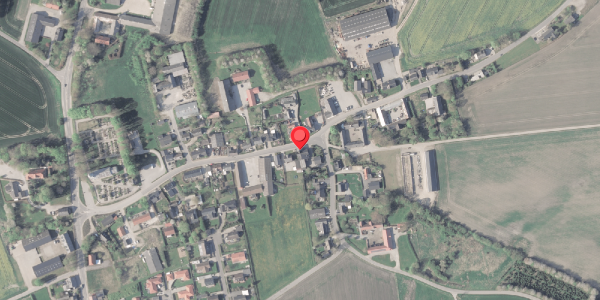 Oversvømmelsesrisiko fra vandløb på Erslevvej 30, . , 8370 Hadsten
