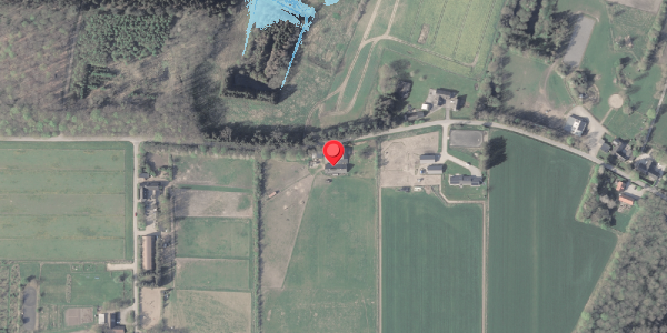 Oversvømmelsesrisiko fra vandløb på Faurskovvej 21, 8370 Hadsten