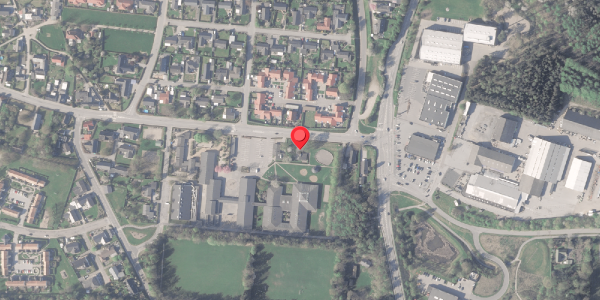Oversvømmelsesrisiko fra vandløb på Hammelvej 5, 8370 Hadsten