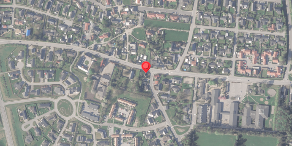 Oversvømmelsesrisiko fra vandløb på Hammelvej 15, . , 8370 Hadsten