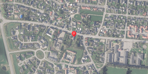 Oversvømmelsesrisiko fra vandløb på Hammelvej 17, . , 8370 Hadsten