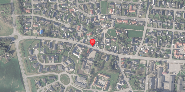 Oversvømmelsesrisiko fra vandløb på Hammelvej 22, 8370 Hadsten