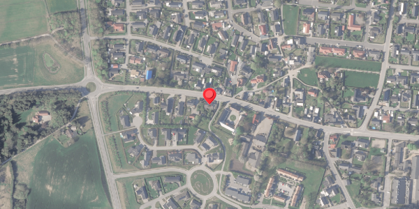 Oversvømmelsesrisiko fra vandløb på Hammelvej 23, . , 8370 Hadsten