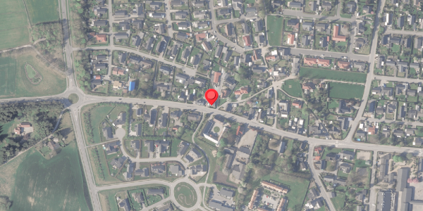 Oversvømmelsesrisiko fra vandløb på Hammelvej 26, . , 8370 Hadsten