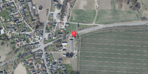 Oversvømmelsesrisiko fra vandløb på Hammelvej 41, . , 8370 Hadsten