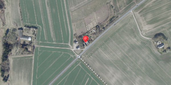 Oversvømmelsesrisiko fra vandløb på Hammelvej 60, . , 8370 Hadsten