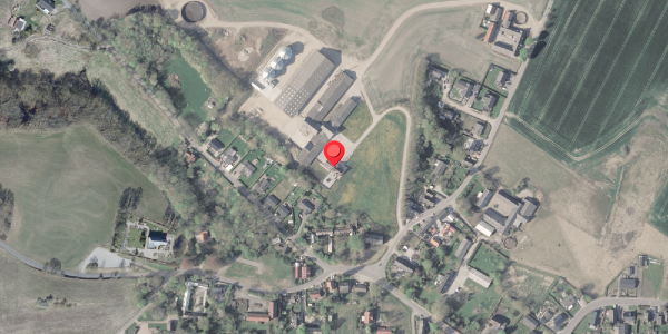 Oversvømmelsesrisiko fra vandløb på Hoelvej 1, . , 8370 Hadsten