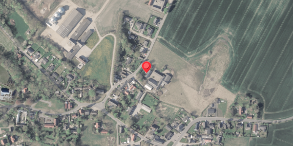 Oversvømmelsesrisiko fra vandløb på Hoelvej 14, . , 8370 Hadsten