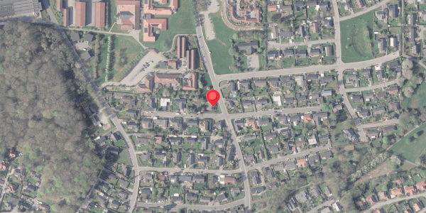 Oversvømmelsesrisiko fra vandløb på Hovvej 21, 8370 Hadsten