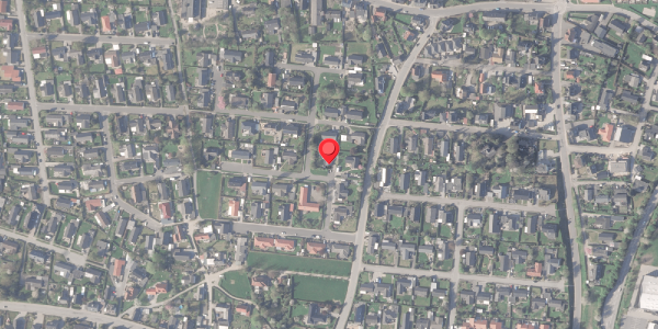 Oversvømmelsesrisiko fra vandløb på Jupitervej 8, . , 8370 Hadsten