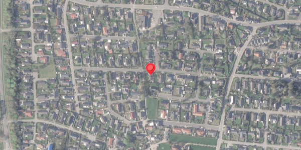 Oversvømmelsesrisiko fra vandløb på Jupitervej 25, . , 8370 Hadsten