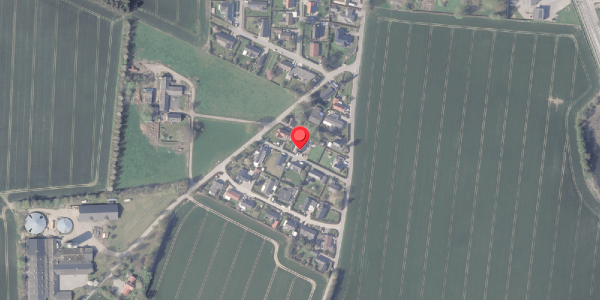 Oversvømmelsesrisiko fra vandløb på Lumbyesvej 4, 8370 Hadsten