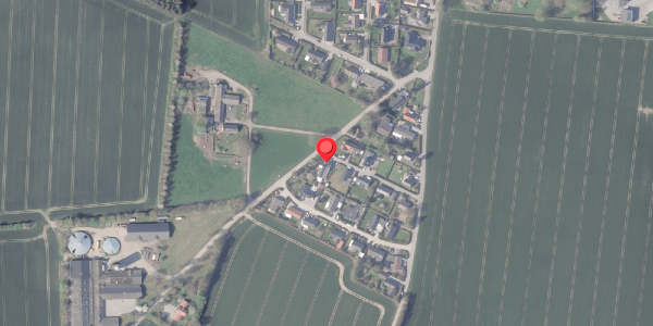 Oversvømmelsesrisiko fra vandløb på Lumbyesvej 9, . , 8370 Hadsten
