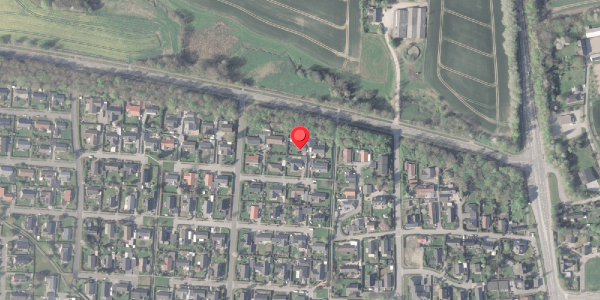 Oversvømmelsesrisiko fra vandløb på Norgesvej 11, . , 8370 Hadsten