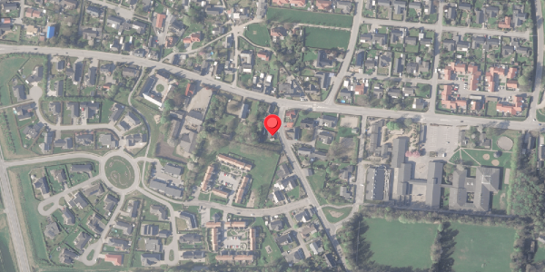 Oversvømmelsesrisiko fra vandløb på Over Hadstenvej 4, . , 8370 Hadsten