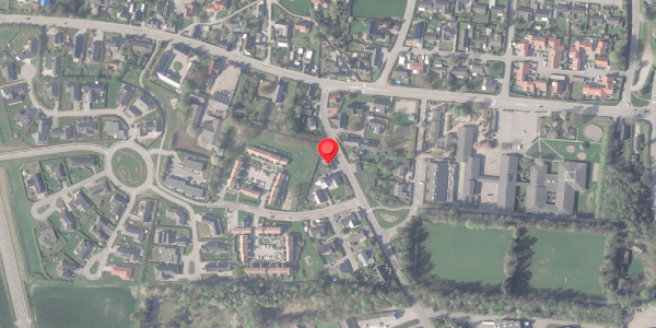 Oversvømmelsesrisiko fra vandløb på Over Hadstenvej 6, . , 8370 Hadsten