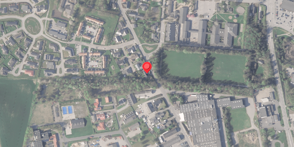 Oversvømmelsesrisiko fra vandløb på Over Hadstenvej 16, . , 8370 Hadsten