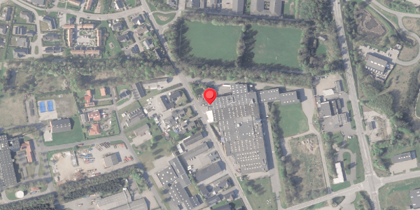 Oversvømmelsesrisiko fra vandløb på Over Hadstenvej 17, . , 8370 Hadsten